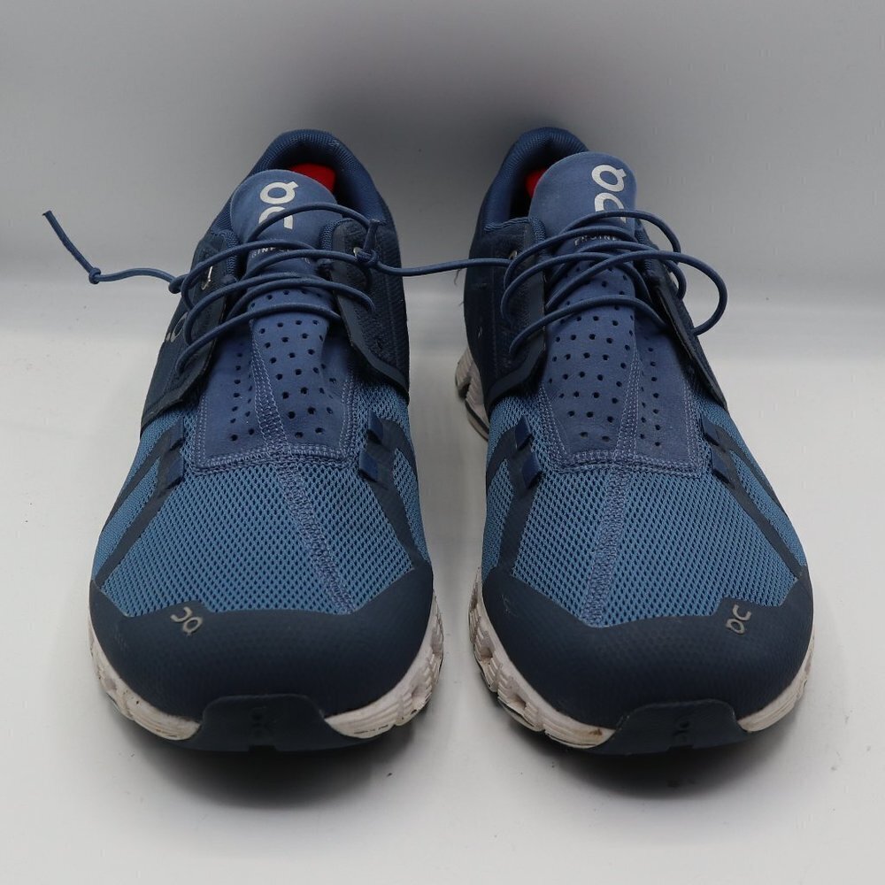 Blue Black Running Sneakers Men's Size Worn